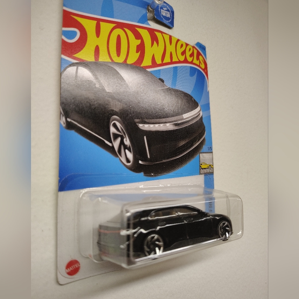 Lucid Air Hot Wheels Factory Fresh Series 1/5 Black - Picture 6 of 11